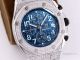 Fully Iced Out Audemars Piguet Royal Oak Blue Dial Replica Watches (3)_th.jpg